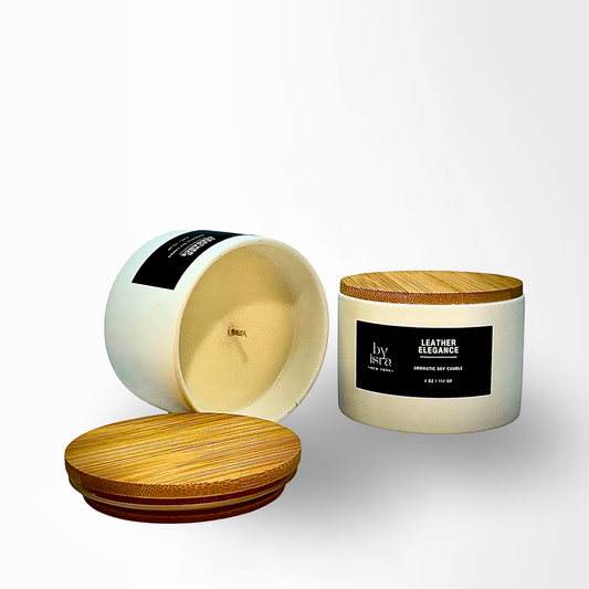 LEATHER ELEGANCE - AROMATIC CANDLE (U)