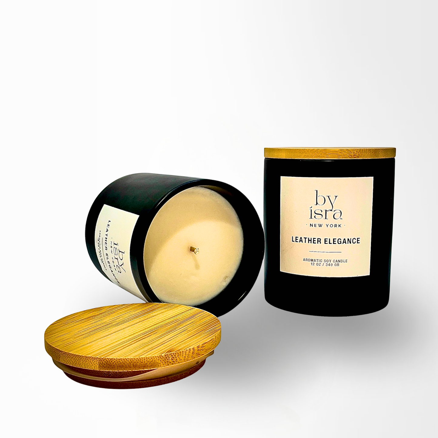 LEATHER ELEGANCE - AROMATIC CANDLE (U)