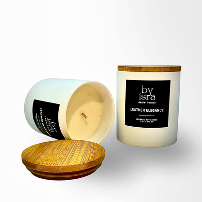 LEATHER ELEGANCE - AROMATIC CANDLE (U)