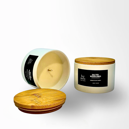 SALTED WOODLANDS - AROMATIC CANDLES (U)