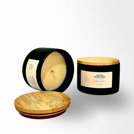 SALTED WOODLANDS - AROMATIC CANDLES (U)