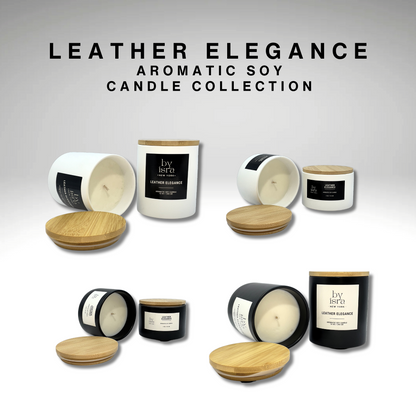 LEATHER ELEGANCE - AROMATIC CANDLE (U)