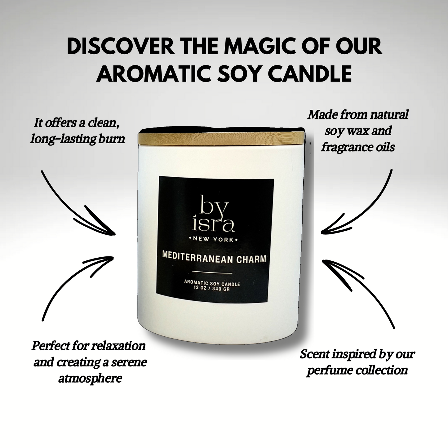 MEDITERRANEAN CHARM - AROMATIC CANDLE (M)