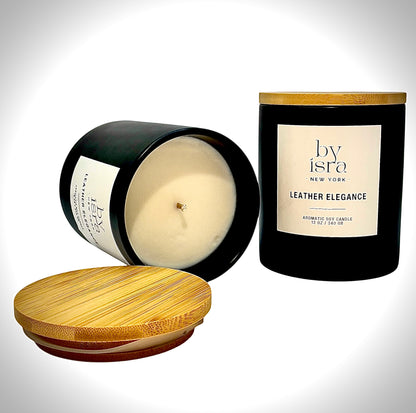 LEATHER ELEGANCE - AROMATIC CANDLE (U)