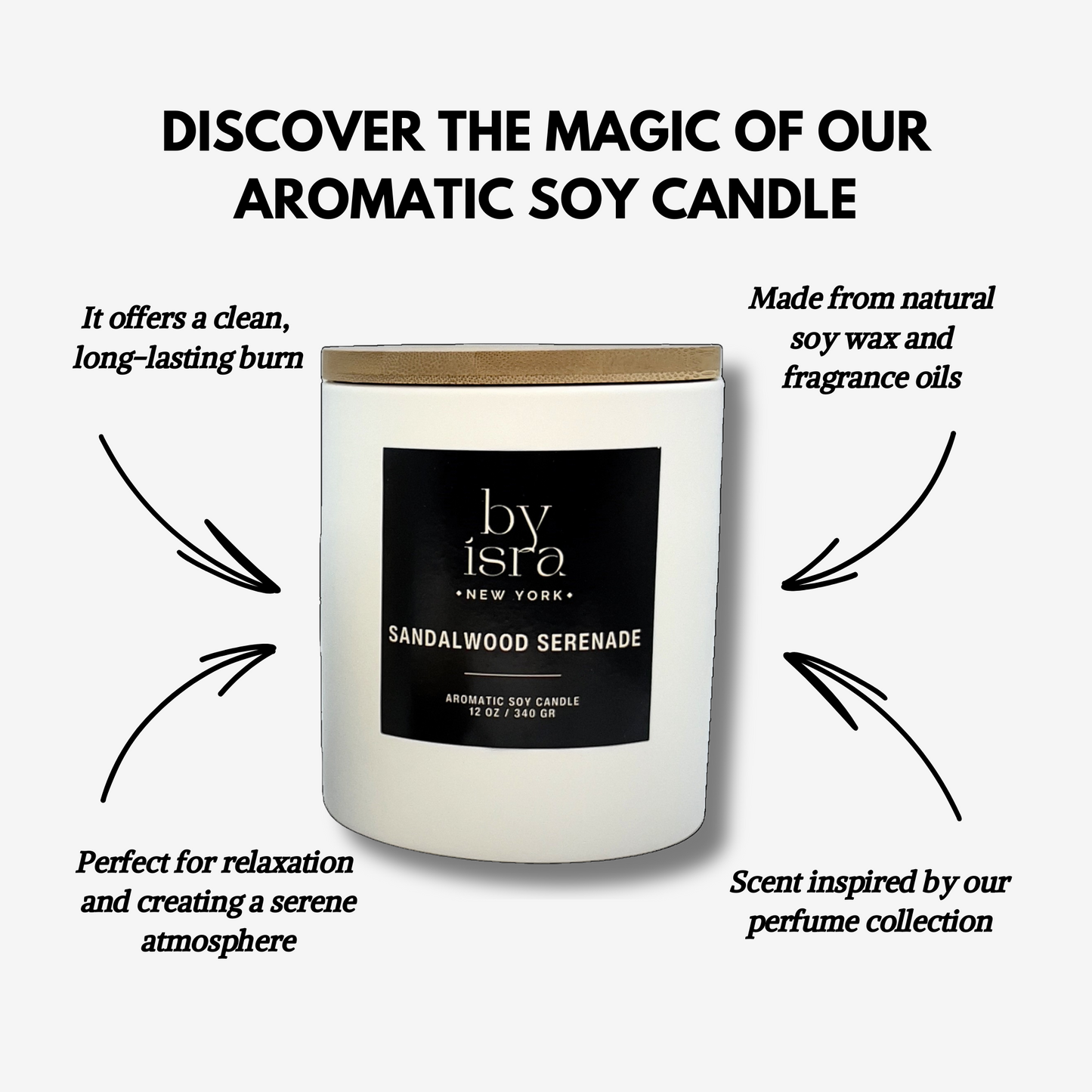 SANDALWOOD SERENADE - AROMATIC CANDLE (U)